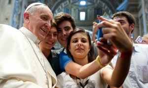 Selfie do Papa Francisco