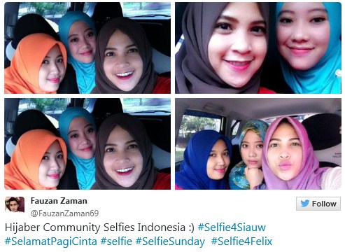 Selfie é pecado para líder religioso islâmico