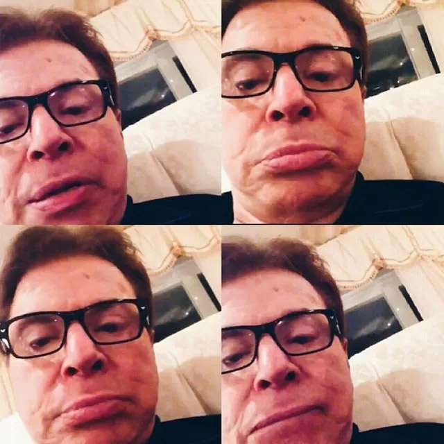 Selfie de Silvio Santos