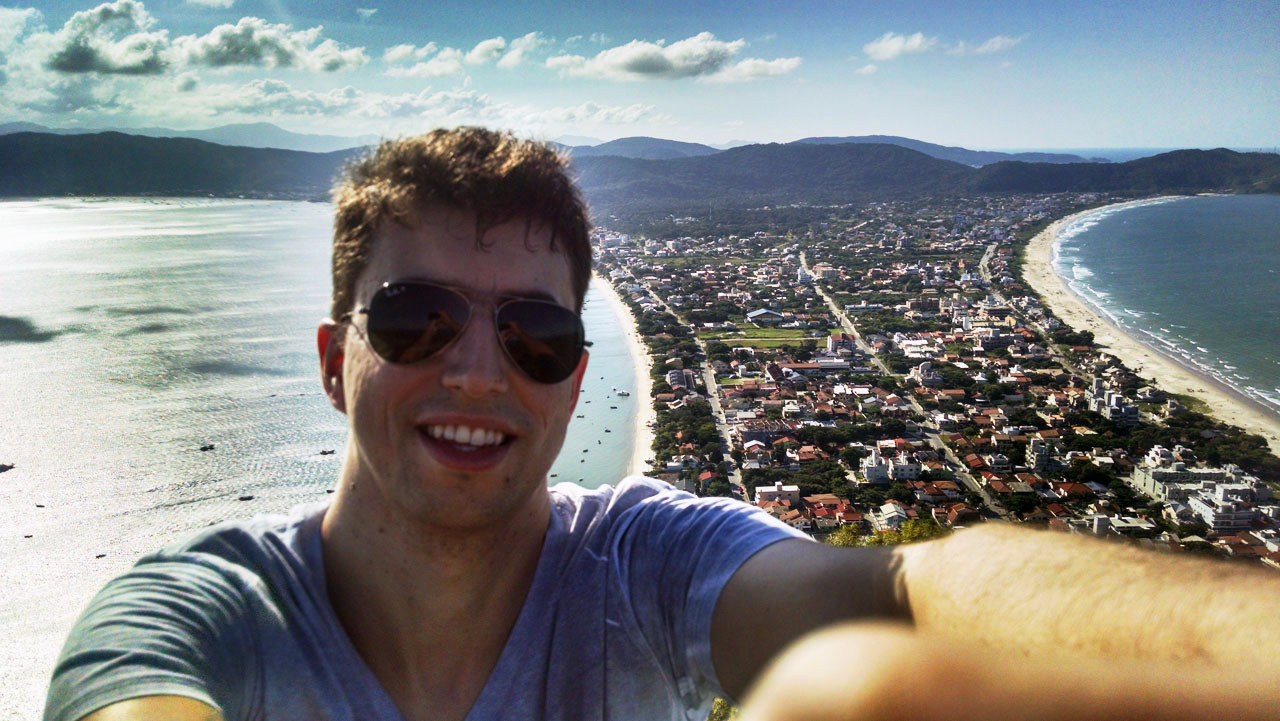Selfie em Bombinhas